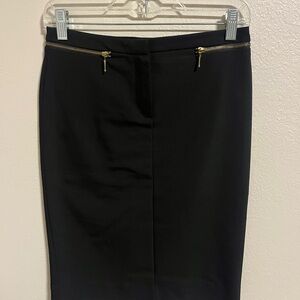 Zara Basic Black Pencil Skirt-Small
